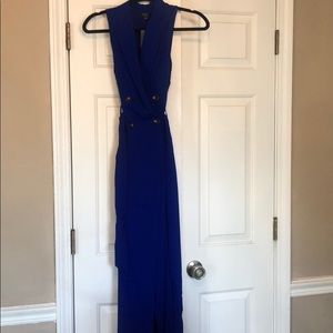 Double Breasted Blazer Dress